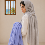 شال نخی بدون طرح