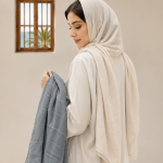 شال نخی چهارخانه